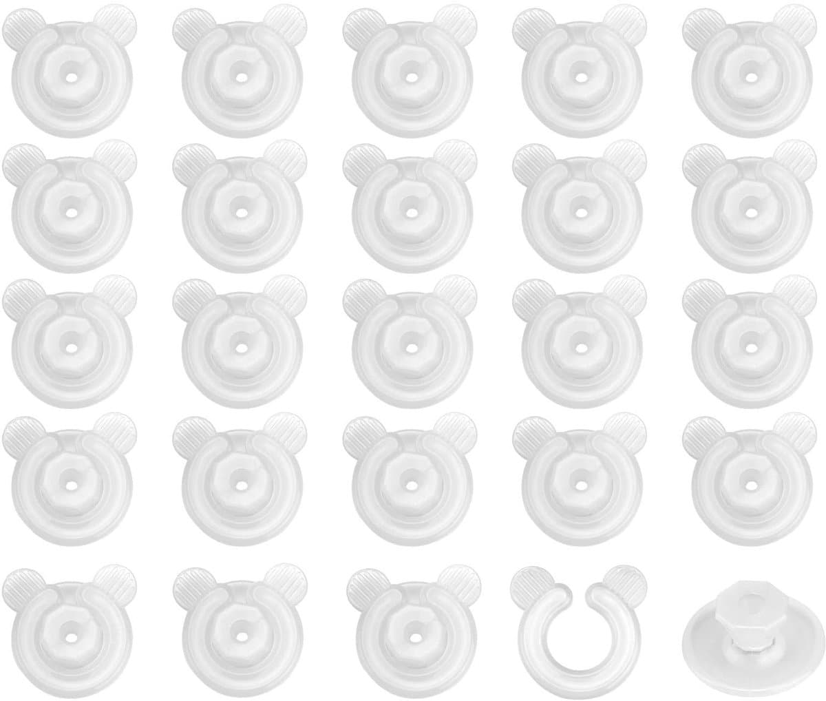 SOUQONE- Dekbedovertrekclips 24 Stuks - Antislip - Naaldloos Design - Hoogwaardige Materialen - Comfortabel Slaapgenot - Voorkomt Bewegen Dekbed - Dekbedbevestiging — afbeelding 1