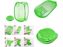Hangzhou A Link Star Technology - Opvouwbare Wasmand - 67cm x 38cm x 38cm - Groen — thumbnail 3