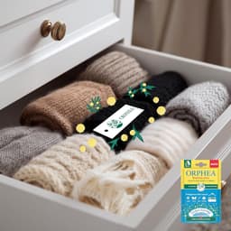 Geurstrips Kledingkast - Ladenbeschermers Textiel - Bescherm Kleding - Natuurlijke Geur - 12 Stuks - Niet Van Toepassing — thumbnail 3