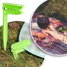 Strandhanddoekclips - 8 stuks - Haring met handdoek klem - Strandlaken klem - Knijpers - Handdoekknijpers - Winddicht - ideaal voor strand, reizen, kamperen of picknicken — thumbnail 3