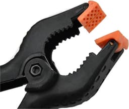 Nylon Veerklemmen - Timmerwerk Clips - Werkstukken Bevestigen - Sterke Grijpkracht - 10 Stuks - Zwart — thumbnail 4
