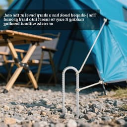 Versterk je buitenactiviteiten met 30 cm gegalvaniseerde grondankers, ideaal voor trampolines, tenten en gazebos - set van 6 stuks — thumbnail 3
