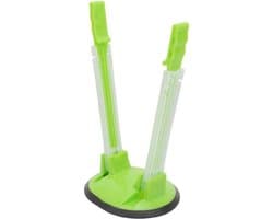 Handsfree Baggy Rack - Voedsel Opbergclip - Voedsel Voorbereiden - Verstelbare Clips - 18.5 cm - Groen