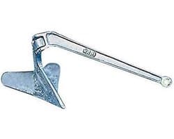Plat Anker - Vaaranneker Boot - Boot Stabiliseren - Zware Kwaliteit - 7 kg - Metaal