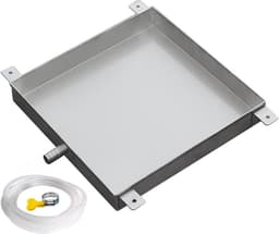 Opvangbak voor wasmachines, Vervanging van roestvrijstalen AC-afvoerbak for AC en wasmachine, meerdere maten(40x10cm(16x4in)) — thumbnail 1