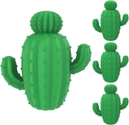 Siliconen droogballen, natuurlijke wasverzachter, herbruikbaar, verminderen kreukels en verkorten de droogtijd - 4-pack (groen) — thumbnail 1
