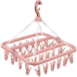 Dailygoods- Droogrek Draaibaar - Wasrek Inklapbaar - 32 Klemmen - Antislip - Opvouwbaar - Hoogwaardig PP-Plastic — thumbnail 1