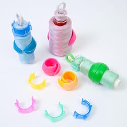 Naaiclip Set - Knutsel Clips - Georganiseerd Knutselen - Met Speldenkussenpot - 76 Delen - Multicolor — thumbnail 5