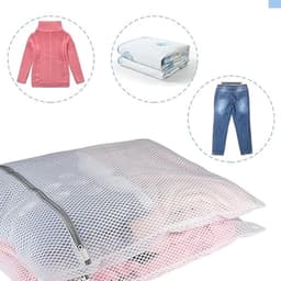Grote Waszakken met Rits, 2 Stuks, Ideaal voor Delicate Kleding, Sokken en Wassen in de Wasmachine — thumbnail 4