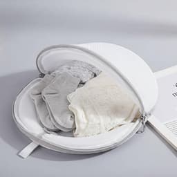 Ondersteunende wasnet voor bh's, 4-delige set voor wasmachine, ideaal voor delicate kleding en ondergoed (19x17 cm) — thumbnail 5