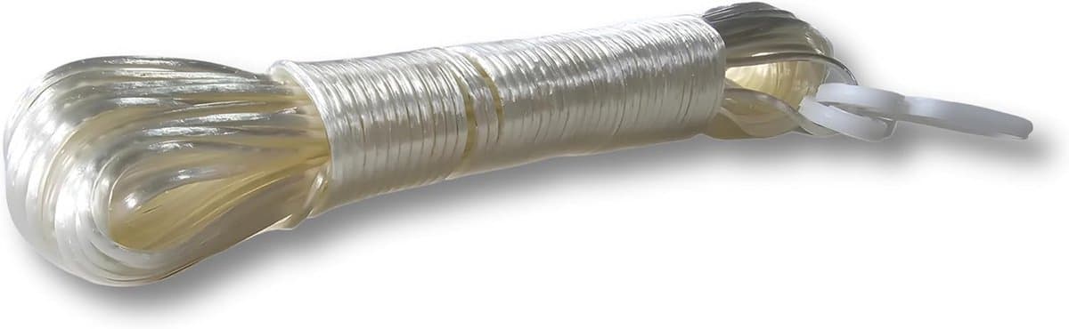 Waslijn 20 Meter Nylon - Sterk en Stabiel Waslijn voor Buiten — afbeelding 1