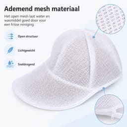 Consumerce® Waszak voor Petten - Cap Washer – Pet Wassen – Houder – Petten – Dames en Heren – Baseball Cap — thumbnail 5