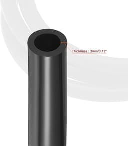 Dailygoods- Siliconen Buis 12 mm Binnendiameter - 18 mm Buitendiameter - 3 Meter Lengte - Flexibele Slang - Waterluchtslang - Duurzaam en Knikbestendig — thumbnail 3