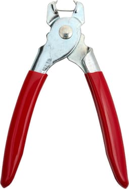 Handmatige tang - Varkensring tang - Sluitzakken - Robuuste constructie - 270 Gram - Geel met zwart — thumbnail 1