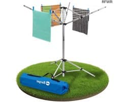 RFWR® Compacte Pop-Up Droogmolen voor binnen en buiten | Inklapbaar en Weerbestendig | Ideaal voor Camping