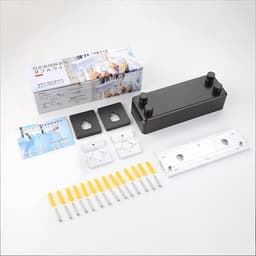 Intrekbare Onzichtbare Waslijn - Geschikt voor Binnen - 4.2m - Aluminium — thumbnail 2