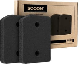 SQOON® Polyurethaan Pluizenfilter voor Miele T1 Wasdrogers – Vervangt 9164761 – 2 Stuks 220cmx133cmx30mm (schuine hoek) - NL Brievenbus zending - Niet thuis wel ontvangen — thumbnail 1