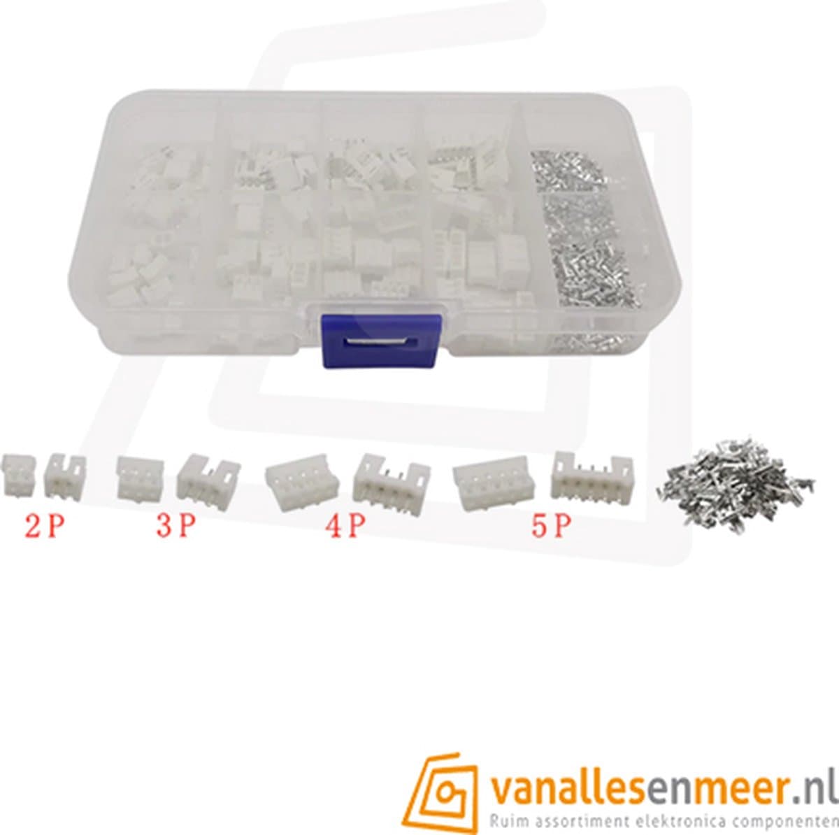 PH-2.0 connector Assortiment box 40-sets — afbeelding 1