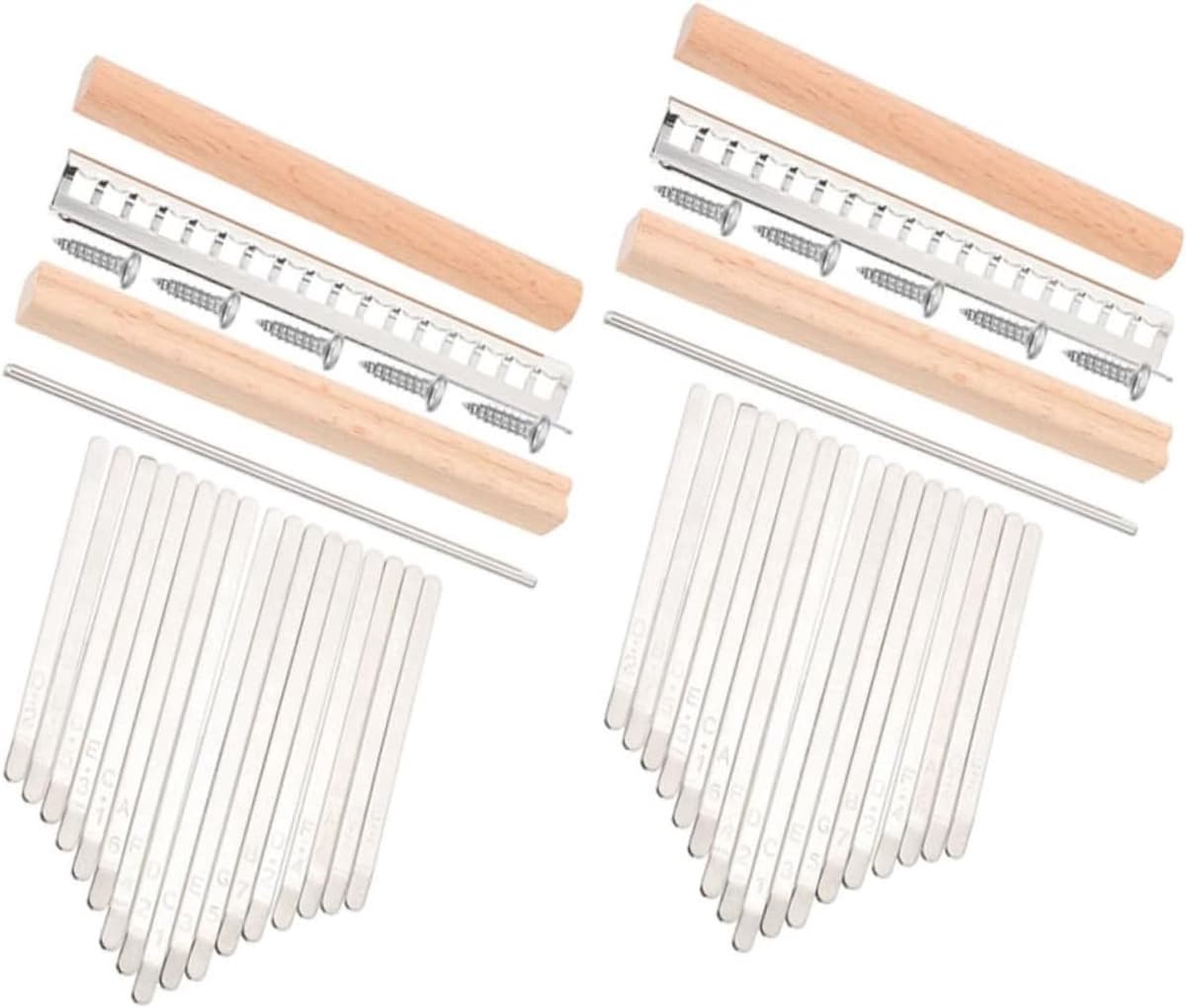 2set Finger Piano Accessoires Met Toetsen Beginnersvriendelijk Compleet Duurzaam Eenvoudig Te Monteren Voor Peuters Thuisgebruik Muziekonderwijs — afbeelding 1