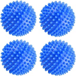 Wasballen voor wasmachine, 4 stuks, wasdrogerballen, natuurlijke weekmakers, herbruikbaar, pvc, 6 cm diameter — thumbnail 1
