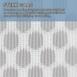 Mesh Waszakken voor Delicaten - Honingraat - 50 x 60 cm - Duurzaam Materiaal - Voor Lingerie en Delicate Kleding — thumbnail 2