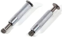 Uittrekbare Ankerschroeven voor Zwembadzeilen - 10 mm - 6 cm - Roestvrij Aluminium en Staal - Voor Zwembadafdekkingen — thumbnail 1