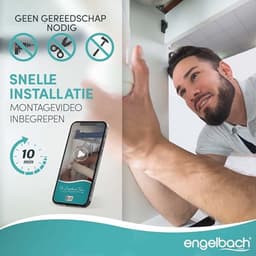Sifon voor Gootsteen met Flexibele Afvoerslang en Dubbele Aansluiting — thumbnail 4