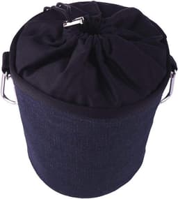Kledingharingen met Zachte Grip en Kleren Peg Bag - 96 x Zilveren Pinnen, 1 x Zwarte Tas — thumbnail 4