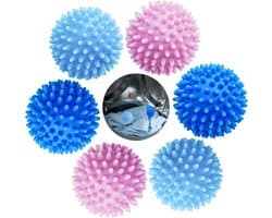 6 Packs Droogballen - Droogballen voor Wasdroger - Herbruikbare Wasbal - Wasmachine Accessoires