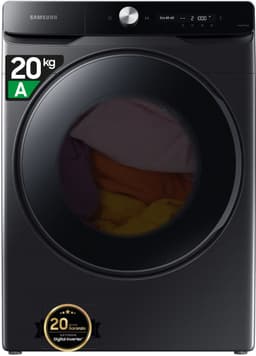 Samsung WF20DG8650BV wasmachine Voorlader 20 kg 1000 RPM Zwart — thumbnail 1