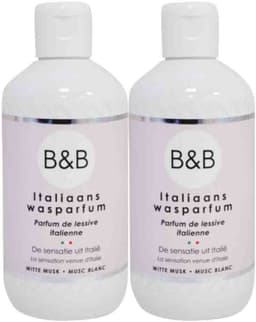 B&B Italiaanse Wasparfum Witte Musk - 2 x 250 ml - Voordeelverpakking — thumbnail 2