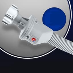 2.5 Meter Veiligheidsinlaatslang - Aquastop Slang Voor Wasmachine - Wasmachineslang - 3/4 Inch Schroefdraadinterface — thumbnail 2
