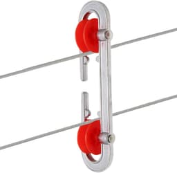 Waslijnspreider - Waslijnscheider spanner - Waslijn organiseren - Aluminium roestvrij - 185 cm lengte - Metaal — thumbnail 5