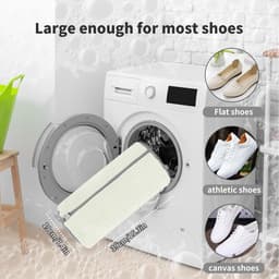 Dailygoods - Dikke Waszakken voor Wasmachine - Herbruikbare Waszakken met Ritssluiting — thumbnail 2