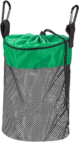 Opbergtas Wasknijpers - Waslijn Organizer - Wasknijpers Houden - Sneldrogend Mesh - 30x20 cm - Groen — thumbnail 1