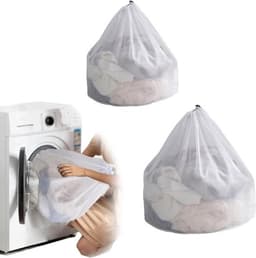 Waszak Grote Capaciteit - Waszakken 30 cm x 40 cm / 60 cm x 80 cm - Opvouwbare Wasmand - Vuile Was Verzamelen - Reisaccessoire - Organiseren — thumbnail 1