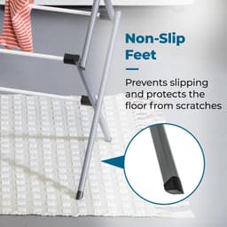 DRY-09065 Collapsible Clothes Drying Rack Steel — thumbnail 4