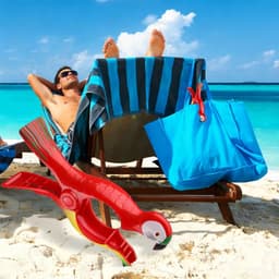 Clothes Pegs, Large Towel Clips, Beach Towel, Clips, Windproof Plastic Clips, Beach Towel, Clips for Daily Washing - ShopVlot — thumbnail 3