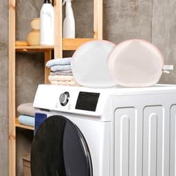 2 stuks BH wasnet - Netwasnet met ritssluiting voor wasmachine - Herbruikbare waszakken voor kleding, ondergoed en beha's - Roze — thumbnail 4