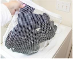 - Mesh waszak met ritssluiting - 50 x 60 cm - wasmachine, bescherming voor kleding, ondersokken, — thumbnail 4