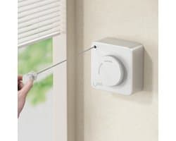 Wanddroger Intrekbare Waslijn Voor Binnen En Buiten, Uitschuifbaar Zware Roestvrijstalen Lijn, Wandmontage Niet-doorhangend, Waslijn Voor Badkamer, Balkon Waslijn 4.6m (Wit)