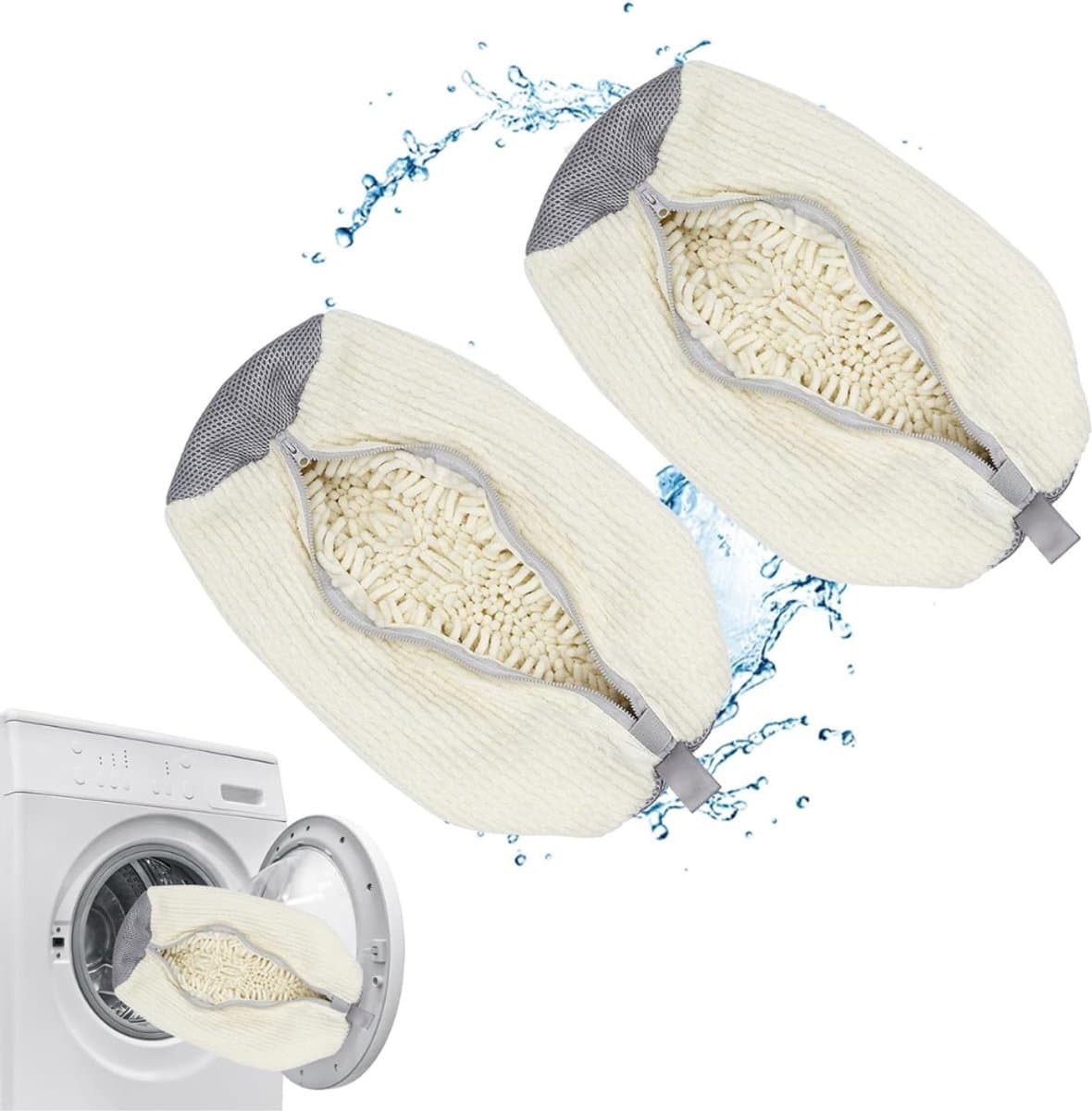 ApexArte® Herbruikbare Waszak voor Schoenen - Wasnet voor Wasmachine - Sneakers Wassen — afbeelding 1