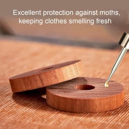 Natuurlijke Mottenvallen van Cederhout - 12 Stuks, Milieuvriendelijk, Effectieve Bescherming voor Voedsel en Kleding in de Kast — thumbnail 2