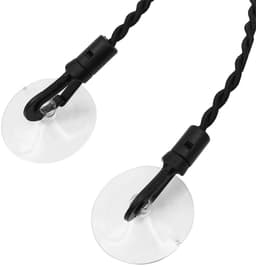 Dailygoods- Waslijn Uittrekbaar - Draagbaar - Campingaccessoires - Waslijn met Haken - Waslijn met Zuignappen - Rubberband Materiaal - Drooglijn — thumbnail 2