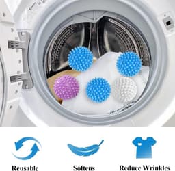 Drogerballen - PVC - Herbruikbaar - Milieuvriendelijk - Voor Wasmachine en Wasdroger — thumbnail 5