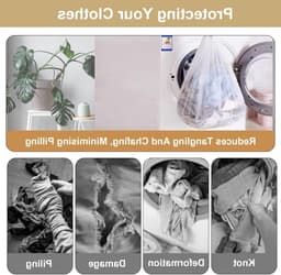 Grote Wasnetten 60 x 90 cm - 3 Pack voor Wasmachine, Ideaal voor Kleding, Handdoeken en Jassen — thumbnail 2
