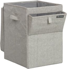 Brabantia Wasmand - met Deksel - Stapelbaar - 35 l - Grey — thumbnail 5