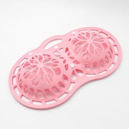 3D-modellering beha waszak, siliconen beha waszak, 14,8 x 8,9 inch wasmachine anti-vervorming verdikking speciale ondergoed waszak (roze) — thumbnail 3