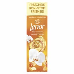 Lenor - Geurbooster - Amber & Orchidee - Non-Stop Frisheid - 19 Wasbeurten - Bulkverpakking - 15 stuks — thumbnail 4