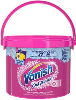 4 x Vanish Oxi Action - Vlekkenverwijderaar Poeder - Levendige Kleuren - Gekleurde Was - 2.7 Kg - Vlekkenverwijderaar - Wasverzachter - Kleurbescherming - Wasmiddel - Waspoeder — thumbnail 2